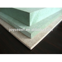 water-proof mdf board/water resistant mdf board/waterproof green mdf